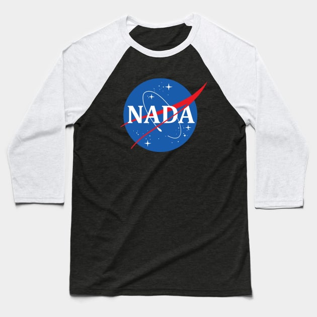 Nasa Logo Nada Nasa Baseball T Shirt TeePublic